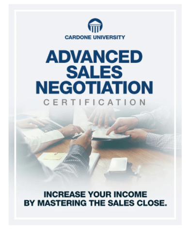 Grant Cardone – Advanced Sales Negotiation Certification Download