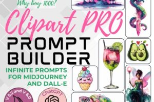 AIcreativeTools – Clipart Prompt Builder PRO Version for Midjourney Download