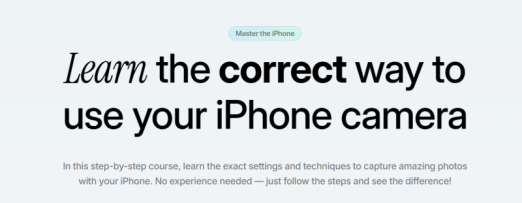 Oliur – iPhone Creator Course Download