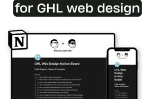 Ricco & Juan – Notion Board for GHL Web Design Download