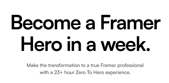 Tim Gabe – Framer Zero To Hero Download