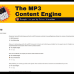 Erica Schneider – The MP3 Content Engine Download