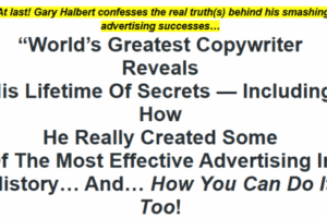 Gary Halbert – Last Seminar Download